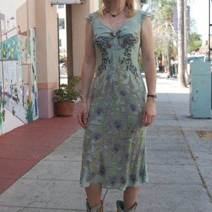 Butterfly Dropout Summer Dress